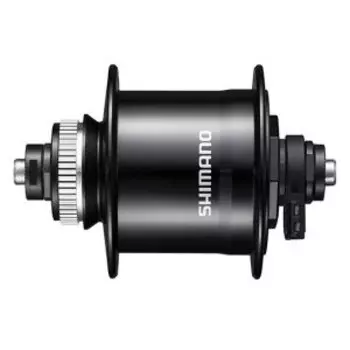 Велосипедная динамовтулка SHIMANO UR700-3D, 32Н, 6V-3W, QR, SM-DH10, черный, EDHUR7003DBAGL