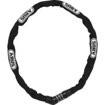 Велозамок ABUS Steel-O-Chain 4804C/75см, цепь 4мм, кодовый, класс защиты 3/15, 360гр, черный, 05-0071617