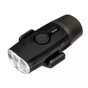 Фонарь велосипедный TOPEAK HEADLUX 100 USB, передний, на руль, черный, TMS096B