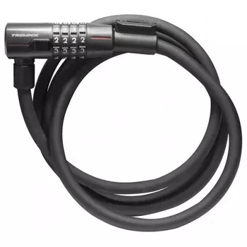 Велозамок TRELOCK KS 312, 12 мм x 110 см, тросовый, кодовый, 8005419