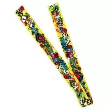 Велозамок Vinca Sport цепь 4*1200мм, цветная оплетка, инд.уп.VS 747 ollie