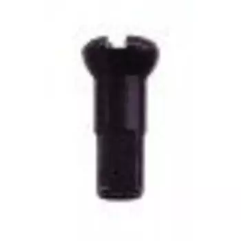 Ниппель велосипедный DT Swiss, 1,8мм х 12мм, алюминиевый, черный, dtnipples1812alblack