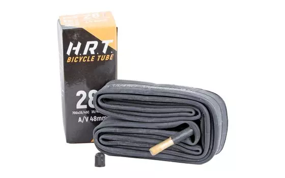 Камера велосипедная HORST, 28"х35/45 мм, автониппель 48 мм, черный, 00-010045