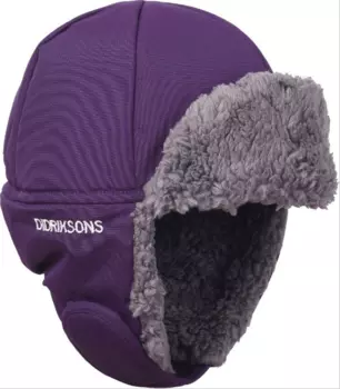 Шапка детская DIDRIKSONS BIGGLES, фиолетовый, 501940