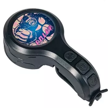 Велозвонок Enlee OBP-10, дизайн горилла, пластик, D-50 мм, ARV000497