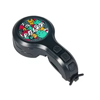 Велозвонок Enlee OBP-10 пластик, D-50мм, дизайн коктейль, ARV000526