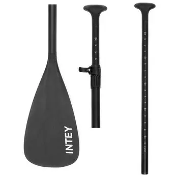 Весло HOGGER, для Sup доски, карбон, разборное из 3х частей, PL-HG-CARBONEx3-BK