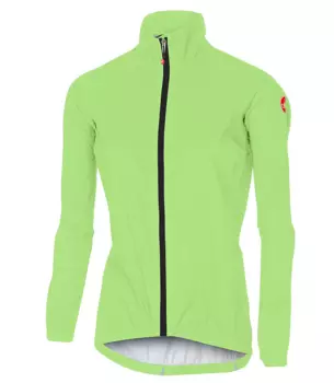 Ветровка-дождевик женская Castelli EMERGENCY, желтый fluo (Размер: XS)