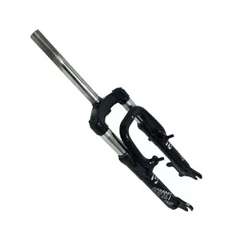 Вилка амортизационная TBS 24" шток 25,4 с резьбой, ID:22.2, L:205мм, резьба 65мм, чёрная, ME-Z935SVD-24