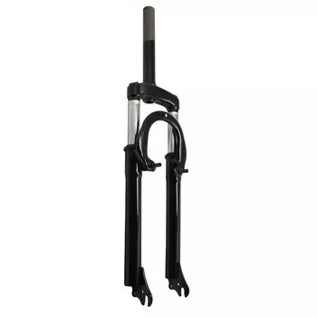 Вилка HORST 26" сталь, ход 40мм для ободных торм. 255х28.6мм безрезьбовой шток, черная, 00-210024