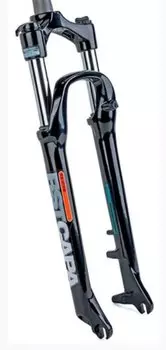 Вилка RST CAPA ML аморт. 29"х28,6 пруж.-эласт. рег. 80мм D черная, 1-0395