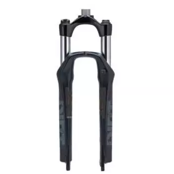 Вилка RST DIRT RA аморт. 26"х28,6 пруж.-масленная 100мм, тормоза DISC+V-Break черная, 1-0057
