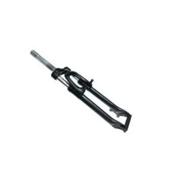 Вилка велосипедная 26"х1 1/8", пружинно-эластомерная, резьба 50 мм, черный, 216E - 26"