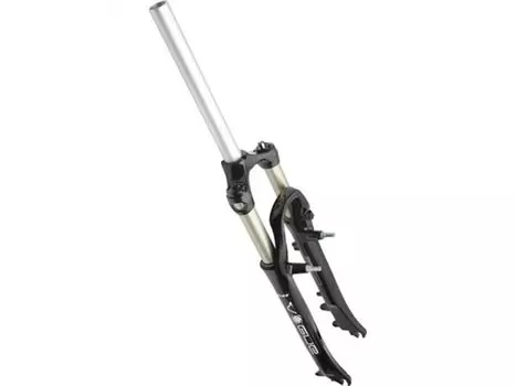 Вилка велосипедная амортизационная гидравлическая RST, 28”, ход 75мм, черная, VOGUE AIR 28-75