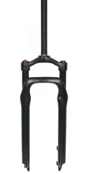 Вилка велосипедная амортизационная GTMRK 355-AIR-HLR-S-26'', воздушная, рулевой шток 1-1/8'', черный, 355-AIR-HLR-S-26