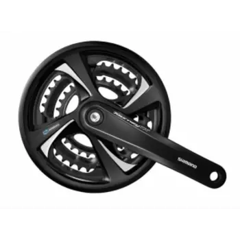 Система велосипедная SHIMANO FC-TX801, с защитой, SQR, 170 мм, 42х32х22T, черный, AFCTX801C222CL