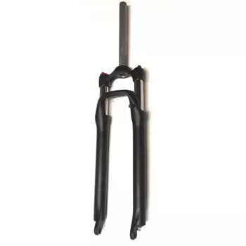 Вилка велосипедная HORST AML100, 29", алюминий, ход 100 мм, 28.6 мм, безрезьбовой шток, матовый черный, 00-210075