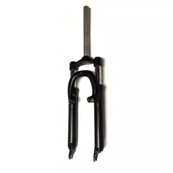 Вилка велосипедная HORST AS60, 24", алюминий, ход 60 мм, 28.6 мм, безрезьбовой шток, черный, 00-210037