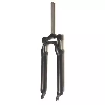 Вилка велосипедная HORST AS60, 26", алюминий, ход 60 мм, 28.6 мм, безрезьбовой шток, черный матовый, 00-210057