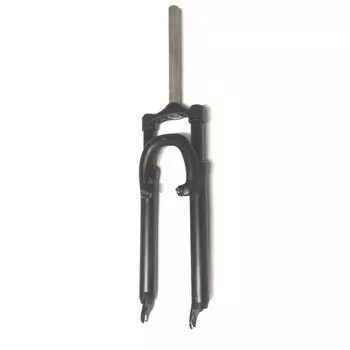 Вилка велосипедная HORST AS80, 27.5", алюминий, ход 80 мм, 28.6 мм, безрезьбовой шток, матовый черный, 00-210065