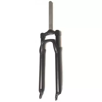 Вилка велосипедная HORST AS80, 27.5", алюминий, ход 80 мм, 28.6 мм, безрезьбовой шток, черный матовый, 00-210068