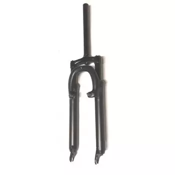 Вилка велосипедная HORST ST60, 26", сталь, ход 60 мм, 28.6 мм, безрезьбовой шток, черный, 00-210022