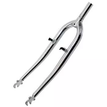 Вилка велосипедная M-Wave, 28 х 1, V-brake, серебристая, 5-392850