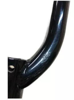 Вилка велосипедная M-Wave, сталь, 28"х1 1/8", шток 240/130мм, резьба V+D, черная, 5-392855