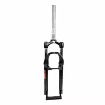 Вилка велосипедная RST Capa Т, 26"х 28,6, пружинно-эластомерная, V+D, черная, 1-0021