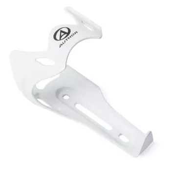 Флягодержатель велосипедный AUTHOR ABC-37 Wht, алюминиевый, белый, 8-14000167