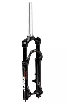Вилка велосипедная RST, шток 1-1/8"Х260 мм, AL7050/сплав магния, под ось 15 мм, ход 100 мм, чёрный, SPEX 20-15 AIR