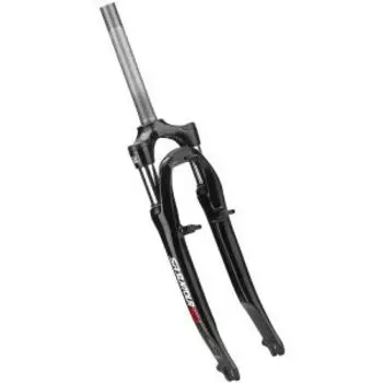 Вилка велосипедная SUNTOUR SF-CR8V-P, 26", 1"x214 мм, резьбовая, V-brake, для Miss 7900, черный, 110165