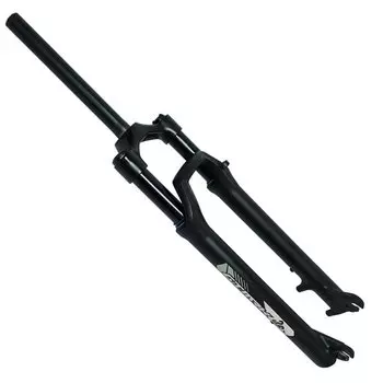 Вилка велосипедная TBS 29", корона: алюминий, 28.6ммx260мм, без резьбы, черный, 367-AIR-HL-29