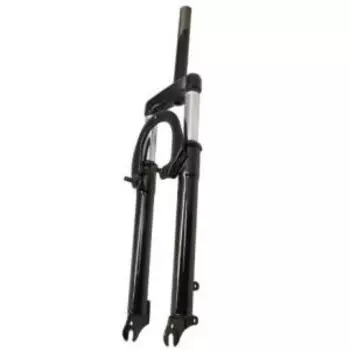 Вилка велосипедная TRIX 29"х1-1/8", сталь, пружинно-эластомерная, шток 260мм, ход 80мм, FR-TX-938SVD-29-BK(8)