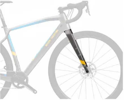 Вилка велосипедная Wilier Jena, Gray/Blue, FC 87J9