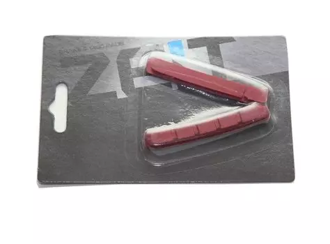 Вкладыши велосипедные сменные ZEIT, для V-брейк, 72 mm, совместимы с Shimano XT/XTR, индивидуальная упаковка, Z-751