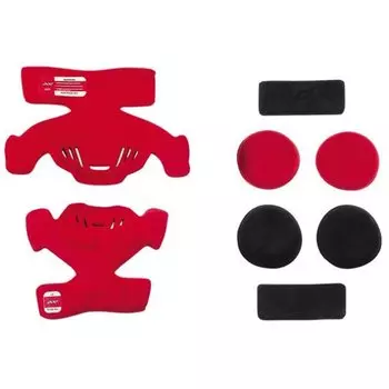 Вставки мягкие наколенников POD KX 2.0 MX Pad Set, Black, XXXL-Left, 2024, KP482-001-3X+