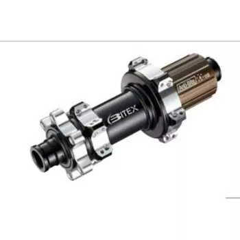 Втулка Bitex BOOST для MTB со стальным барабаном Shimano, задняя, под сквозную ось 12 мм, ширина, BX404R28H-12-148BK_STH