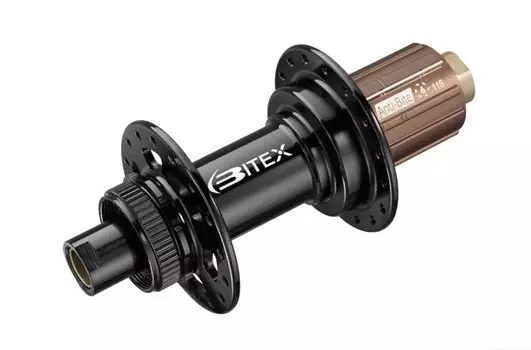 Втулка Bitex BOOSTдля MTB с барабаном Shimano Micro Spline 12s, задняя, под сквозную ось 12 мм, BX212R32H-12-148STBK_Sh