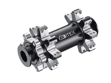 Втулка Bitex, для MTB BOOST, передняя, под сквозную ось 15x110 мм, 32 спицы, 6 болтов, BX402F32H-15-110RSBK