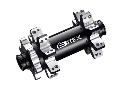 Втулка Bitex, для MTB BOOST, передняя, под сквозную ось 15x110 мм, 32 спицы, 6 болтов, BX402F32H-15-110BK