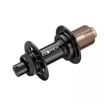 Втулка Bitex для MTB со стальным барабаном Shimano, задняя, под эксцентриковый зажим M10, BX212R32H-M10-141BK_STHG
