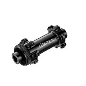 Втулка передняя Bitex для GRAVEL, под сквозную ось 12 мм, ширина 100 мм, дисковый тормоз CenterLock, BX312F28H-12-100BK