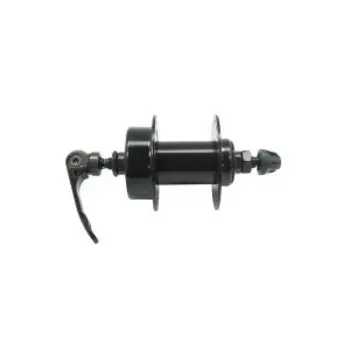 Втулка велосипедная TBS, передняя, 36H, под диск, чёрная, с эксцентриком, QS-218F