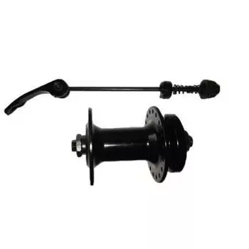 Велосипедная втулка Vinca Sport, передняя, с эксцентриком, 36 отверстий, чёрная, A208F