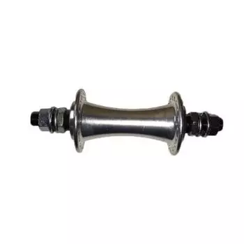 Велосипедная втулка Vinca Sport, передняя, 36 отверстий, с гайками, серебристый, A202F silver