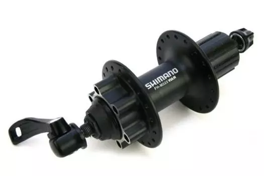 Втулка Shimano DEORE EFHM525AAZL, задняя, под кассету, 36 отверстий, диск, с эксцентриком, 2-986