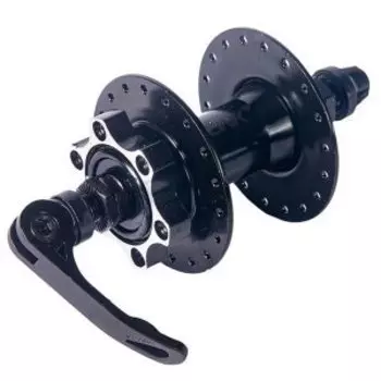 Втулка U-Link GL-A25F, передняя, 32 спицы, OLD 100 мм, черный, GL-A25F-QS32