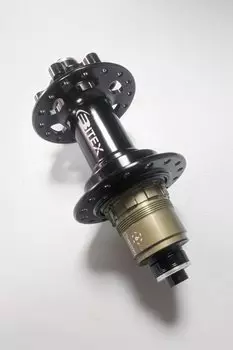 Втулка велосипедная Bitex, задняя, MTR12-M10-135BK_SRXD