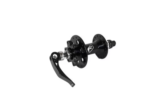 Втулка велосипедная FORMULA ROAD DISC, передняя, алюминиевая, под Disk 6 болтов, эксцентрик, черная, CX-20